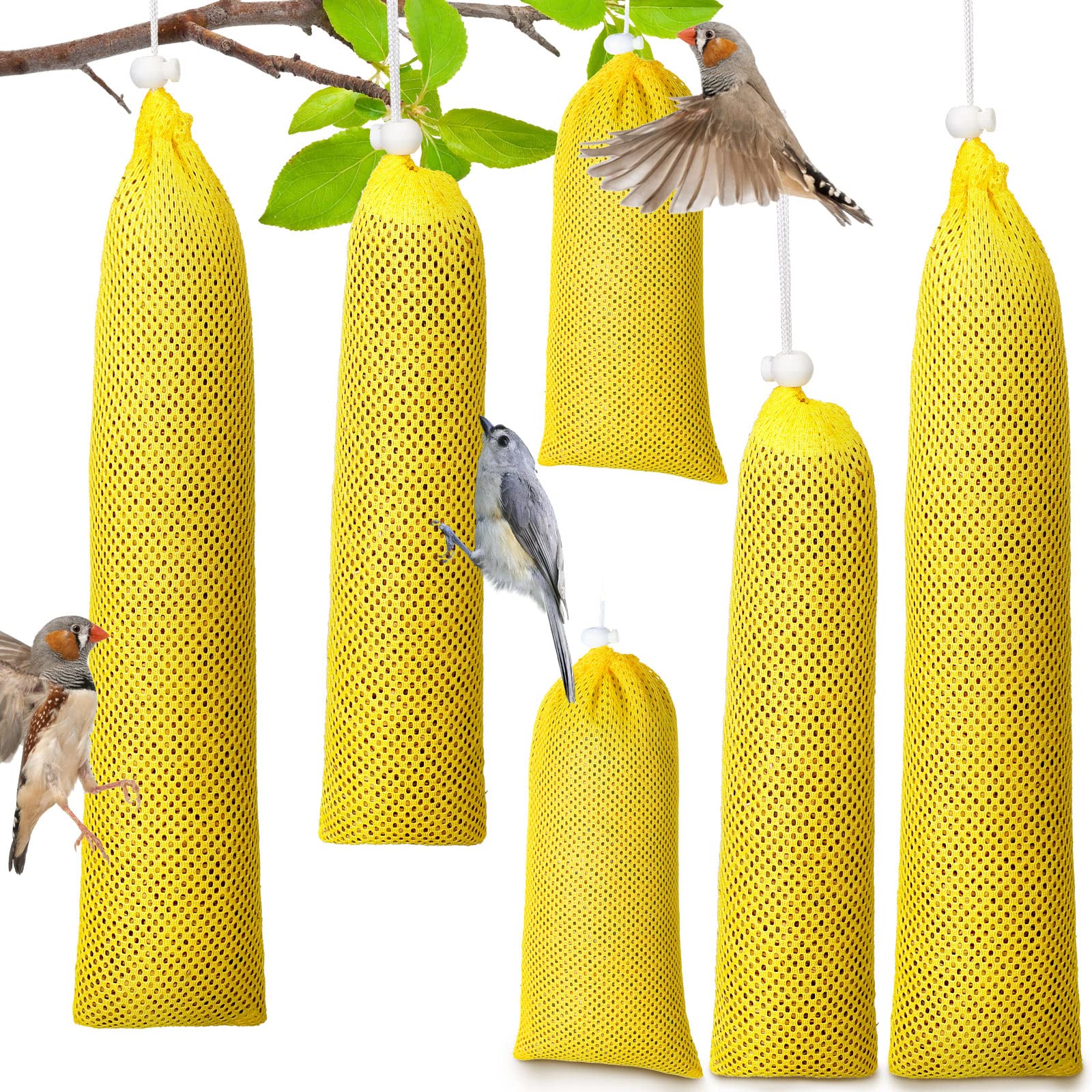 Amazon.com : Shappy 6 Pieces Finch Sock Feeder Finch Feeders for